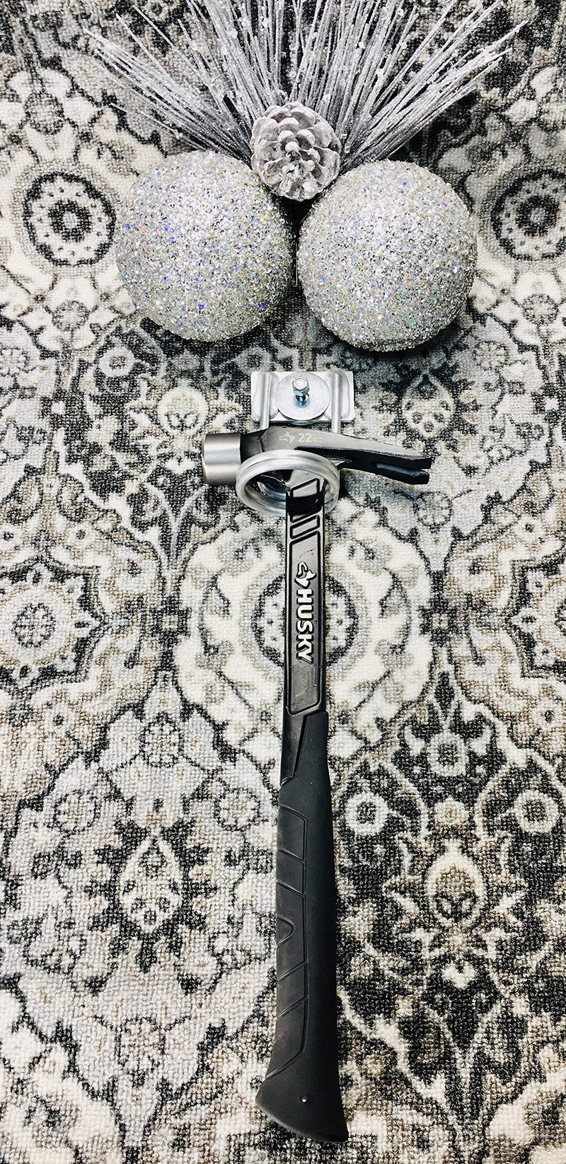 2 Pack Aluminum Silver Tool Holder/Hammer Holder