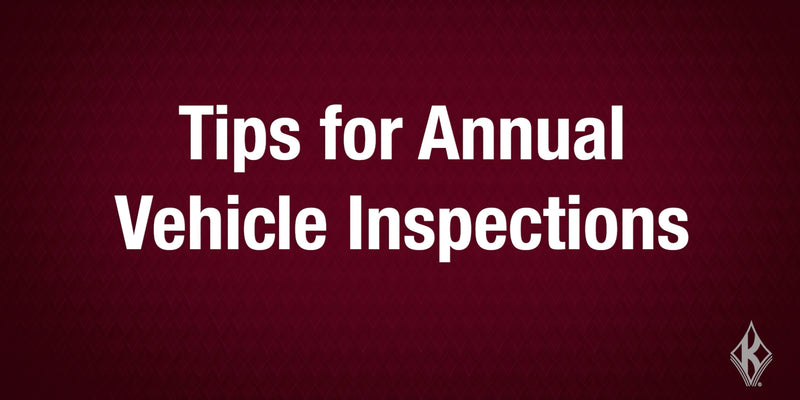 J. J. Keller Record of Annual Inspection Form with Inspection Label10-Pack 10-pack