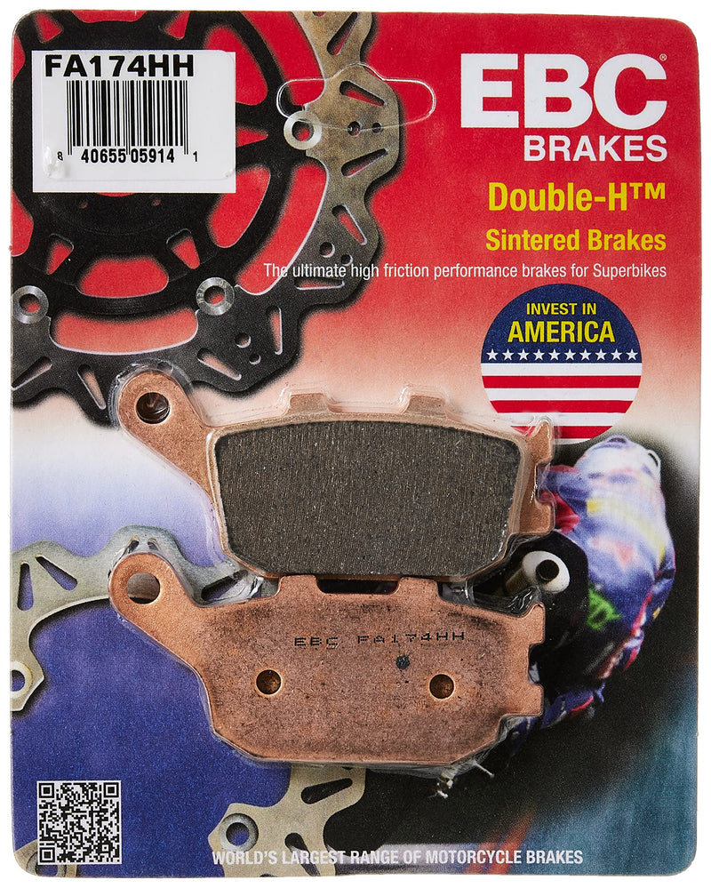 EBC Brakes FA174HH Disc Brake Pad Set, Black