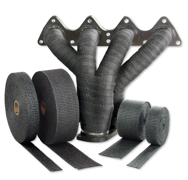 Design Engineering 010107 Black 1" x 50' Exhaust Heat Wrap 1" x 50'
