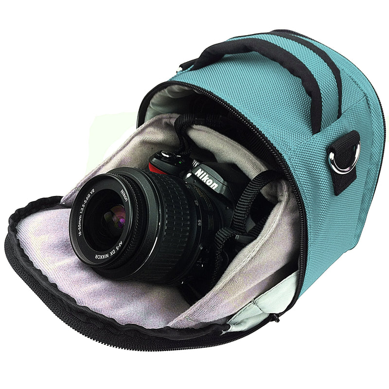 VanGoddy Laurel Sky Blue Carrying Case Bag for Kodak PixPro Astro Zoom, Friendly Zoom, Compact to Advanced Cameras