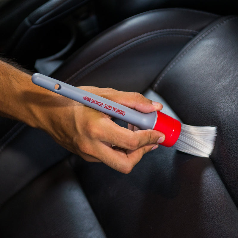 Chemical Guys ACC600 All In The Details Interior Detailing Brush Set (Great for Cars, Trucks, SUVs, RVs, & More) Interior Brushes