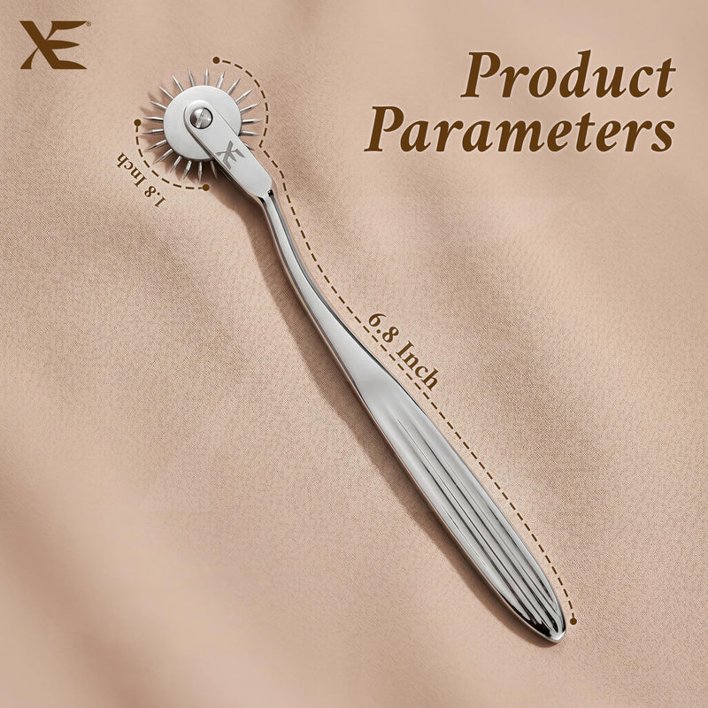 XE Stainless Steel Wartenberg Neuro Pinwheel – Pinwheel for Neurological Nerve Reaction Test, Pinwheel Roller for Testing Nerve Sensitivity