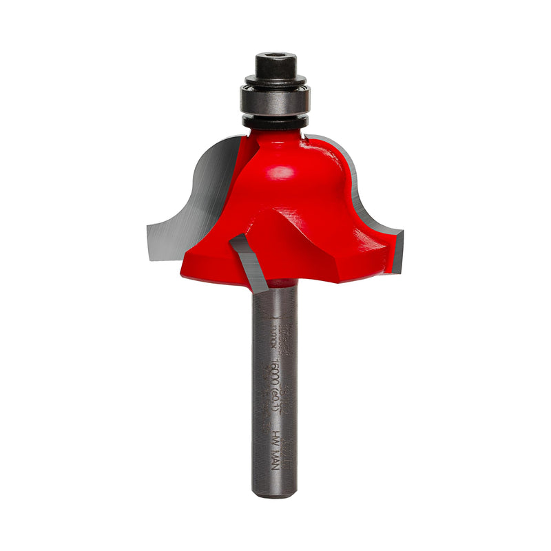 Freud 38-102: 1-3/8" (Dia.) Roman Ogee Bit with 1/4" Shank