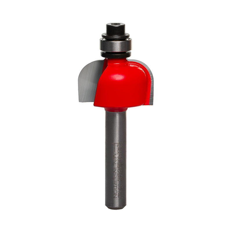 Freud 30-102: 1/4" Radius Cove Bit with 1/4" Shank