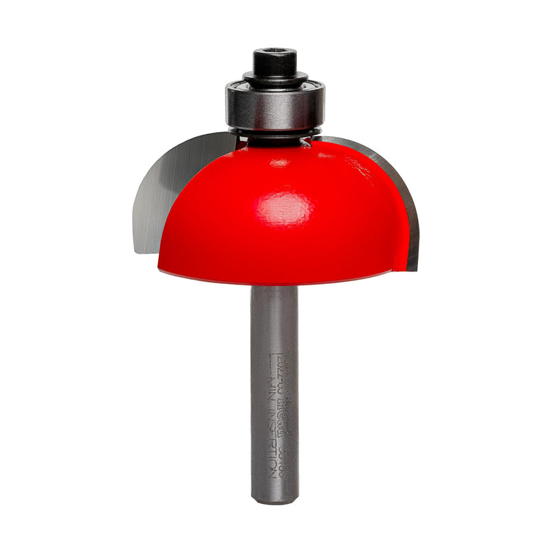 Freud 30-106: 1/2" Radius Cove Bit with 1/4" Shank