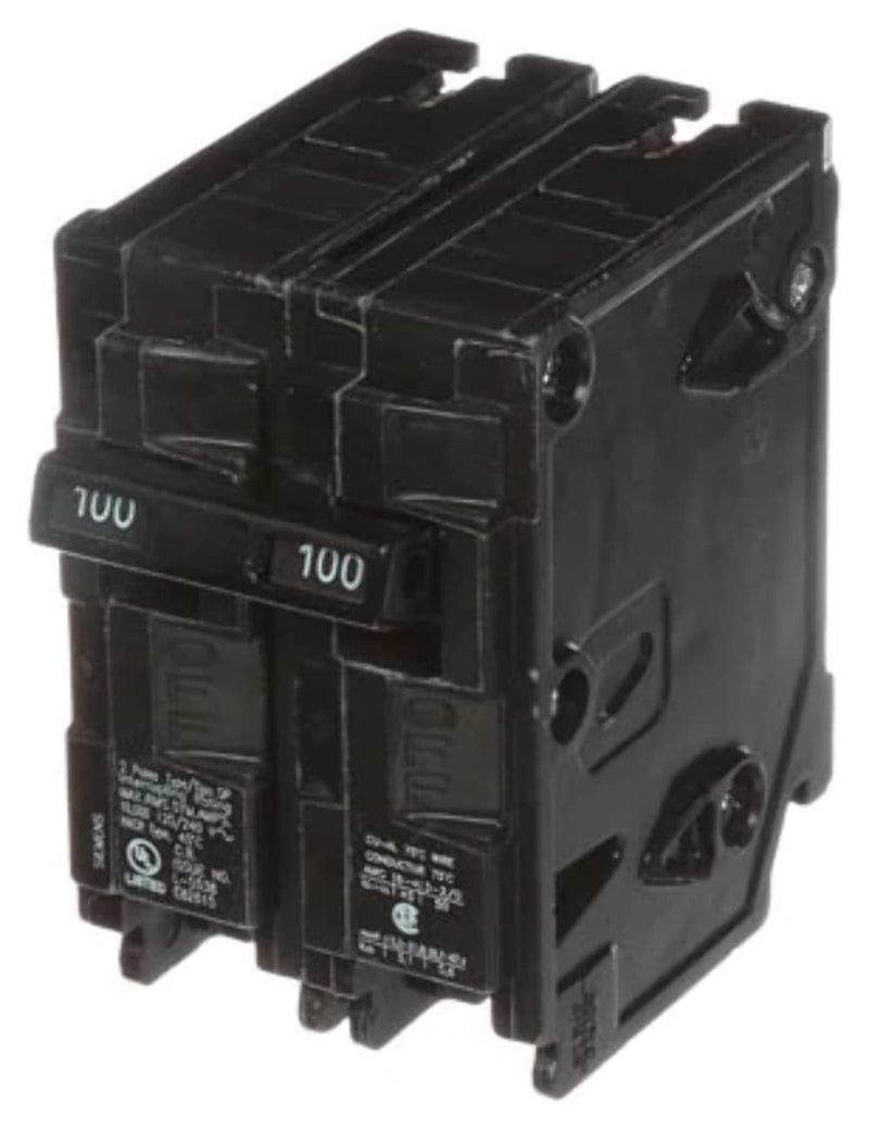 Siemens Q2100 100-Amp Double Pole Type QP Circuit Breaker 100 Amp 1 Pack