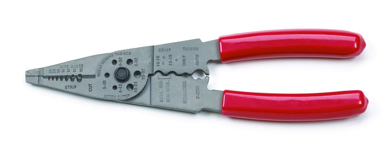 GearWrench 2162D Electrical Wire Stripper And Crimper, Black