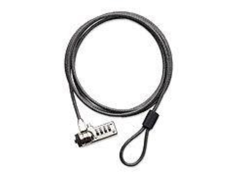 Targus DEFCON T-Lock Resettable Combo Cable Lock (PA410U) | Laptop Computer Security, Desktop Security True