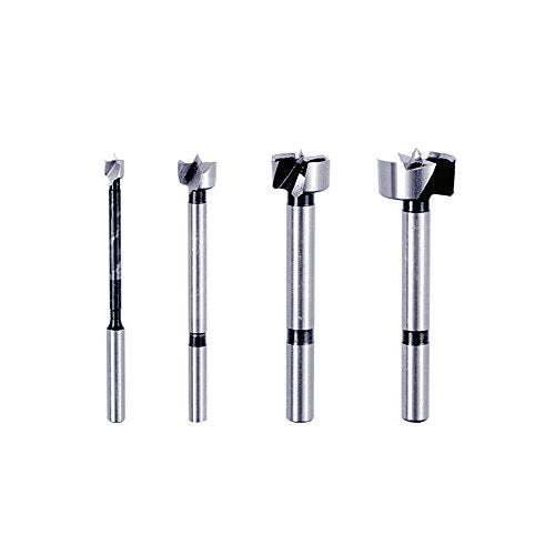 Diablo Forstner Bit Drill Set - 1/4" - 1" Dia, 3-1/2" Length - 4 Pieces