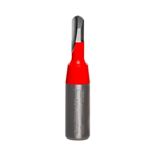 Freud 18-114: 1/8" Radius Round Nose Bit with 1/2" Shank, Perma-shield Coating Red