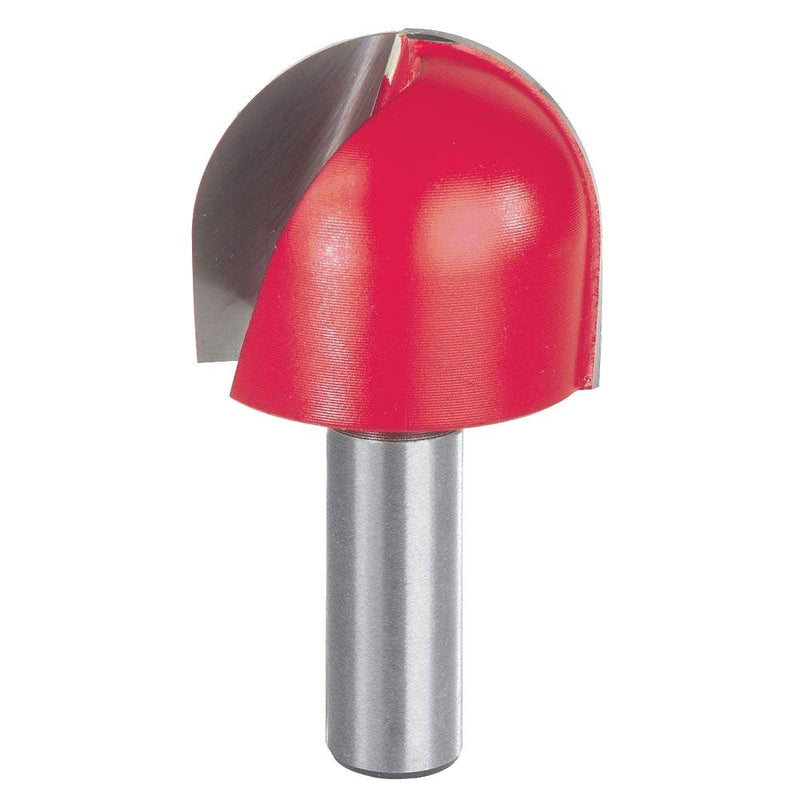 Freud 18-134: 3/4" Radius Round Nose Bit with 1/2" Shank | With Premier Solid Carbide for Fluted Millwork, Signs and Decorative Veining - 18-134