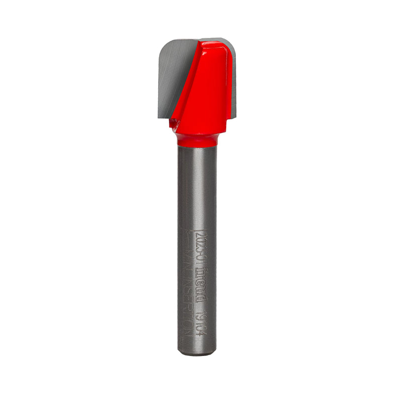 Freud 19-104: 1/8" Radius Dish Carving Bit with 1/4" shank, 2-1/8" overall length