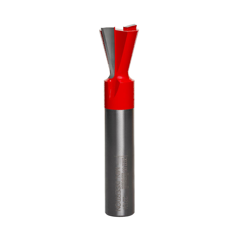 Freud 22-134: 3/4" (dia.) Dovetail Bit with 1/2" shank, 3-1/8" overall length