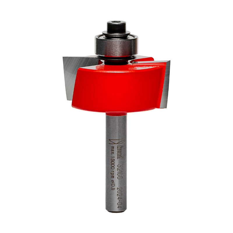 Freud 32-100: 1-1/4" (dia.) Rabbeting Bit with 1/4" shank, 1/2" shank length