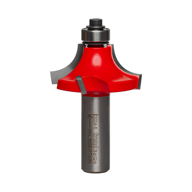 Freud 36-126: 1/2" Radius Beading Bit with 1/2" Shank