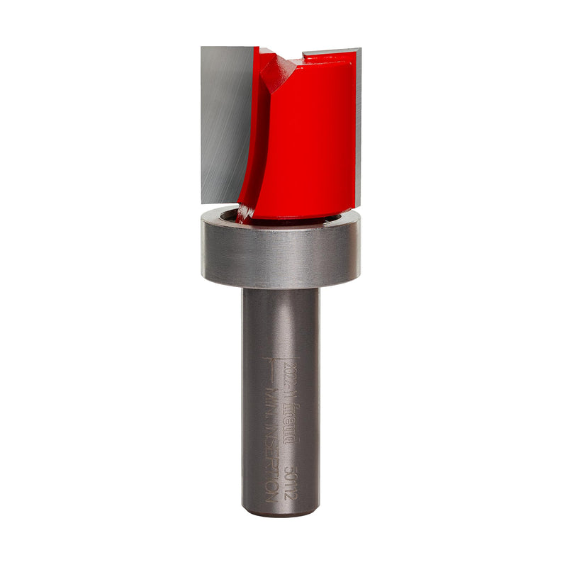 Freud 50-112: 1" (Dia.) Top Bearing Flush Trim Bit with 1/2" Shank