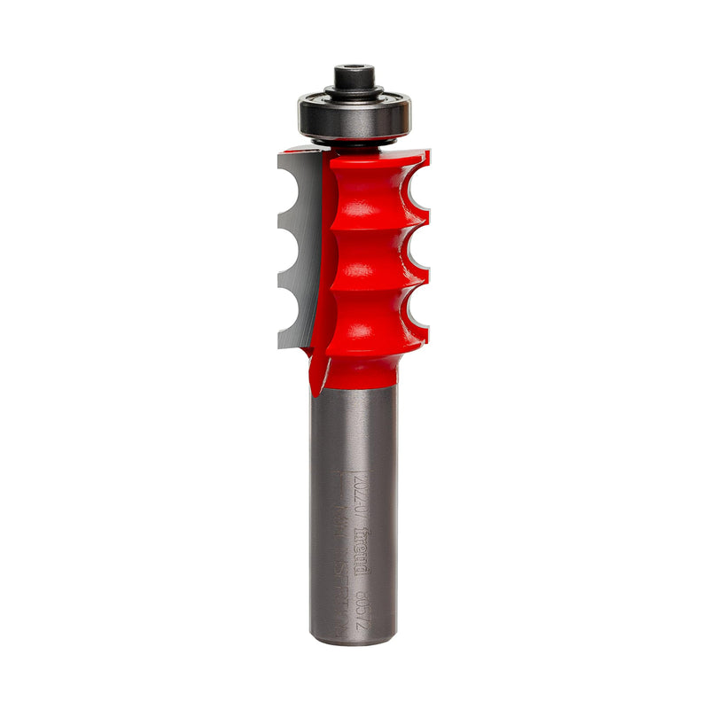 Freud 80-572: 1/8" Radius Triple Beading & Fluting Bit with 1/2" shank, 3-1/8" overall length