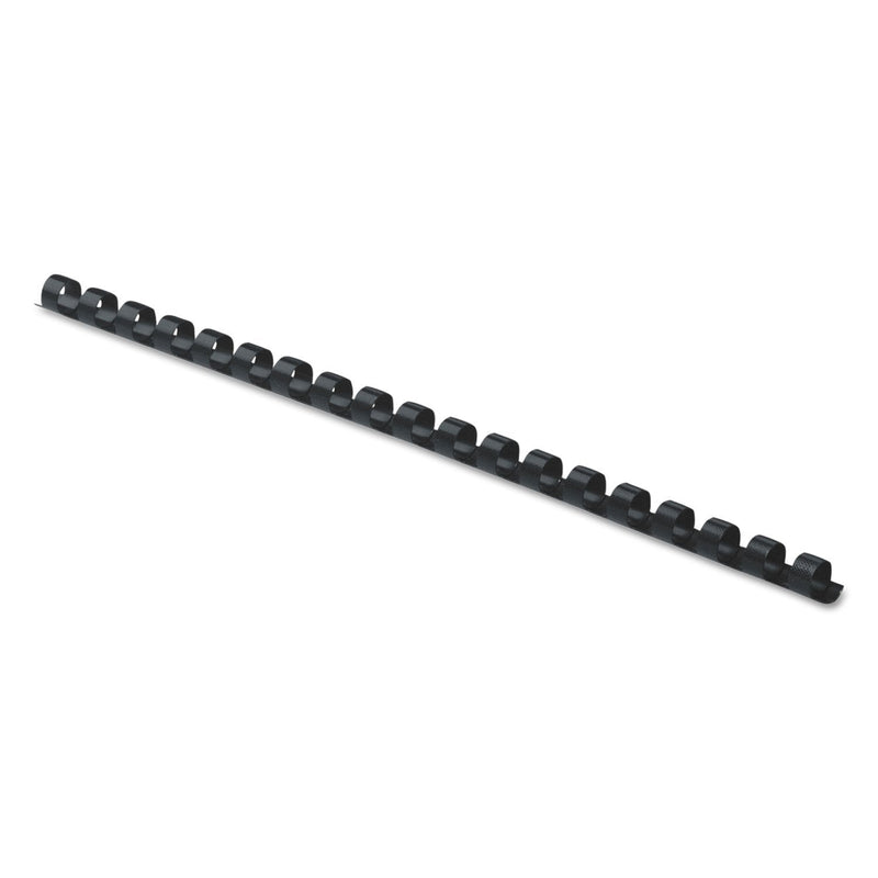 Fellowes 1/4in Black Binding Combs (25 Pack)