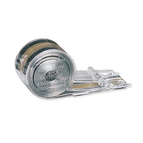 Swingline Premium Staple Cartridge, 5,000 Staples/Cartridge, 3/8" Leg Length, Jam Free Staples for Swingline Stapler Heavy Duty, Perfect for Home Office Supplies & Desktop, 70 Sheet Capacity (69495) 3/8"