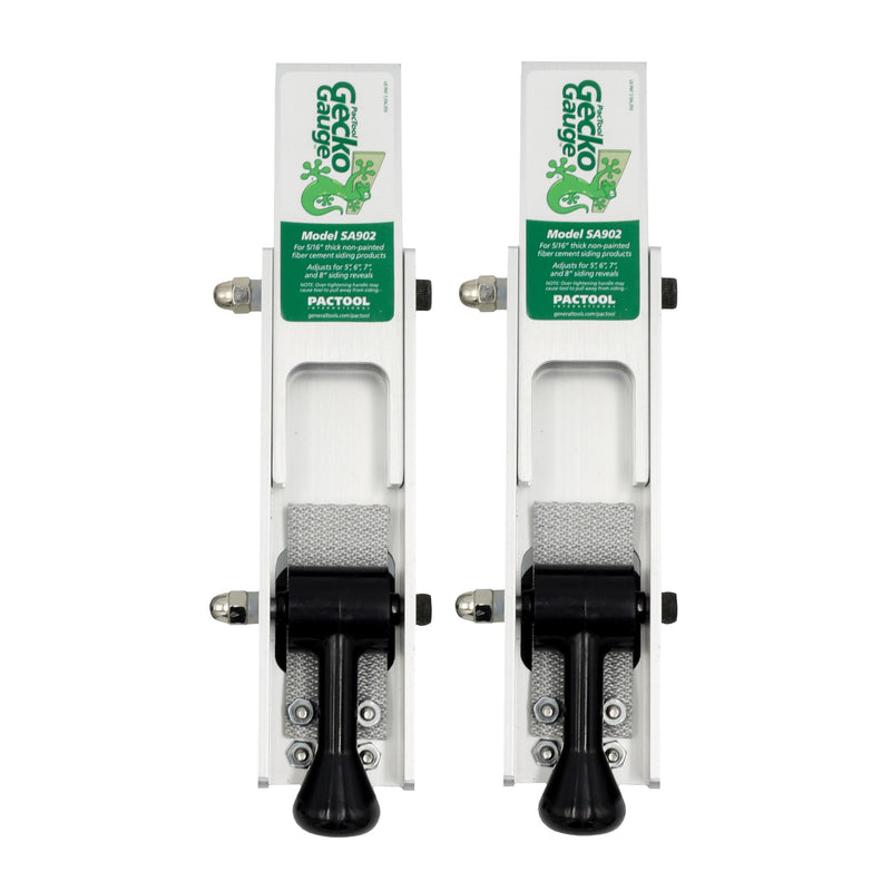 PacTool SA902 Aluminum Gecko Gauge Hardi Board Siding Gauges BRAND NEW 5/16” Thickness for Hardie Siding