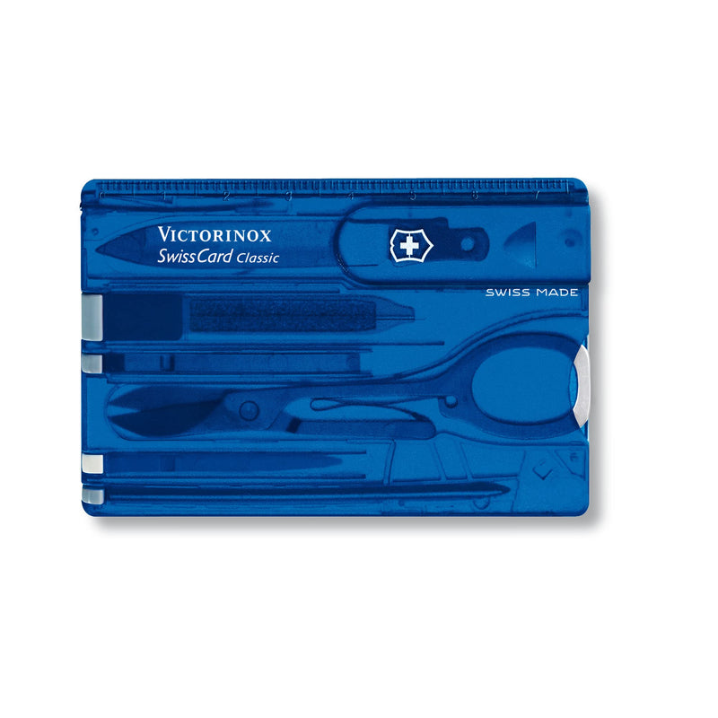 Victorinox Swiss Army Swiss Card, Translucent Sapphire