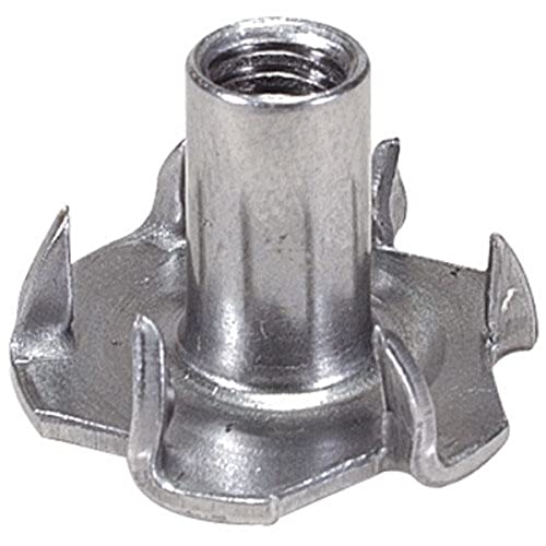 Parts Express #10-32 Deluxe 6-Prong T-Nuts 50 Pcs.