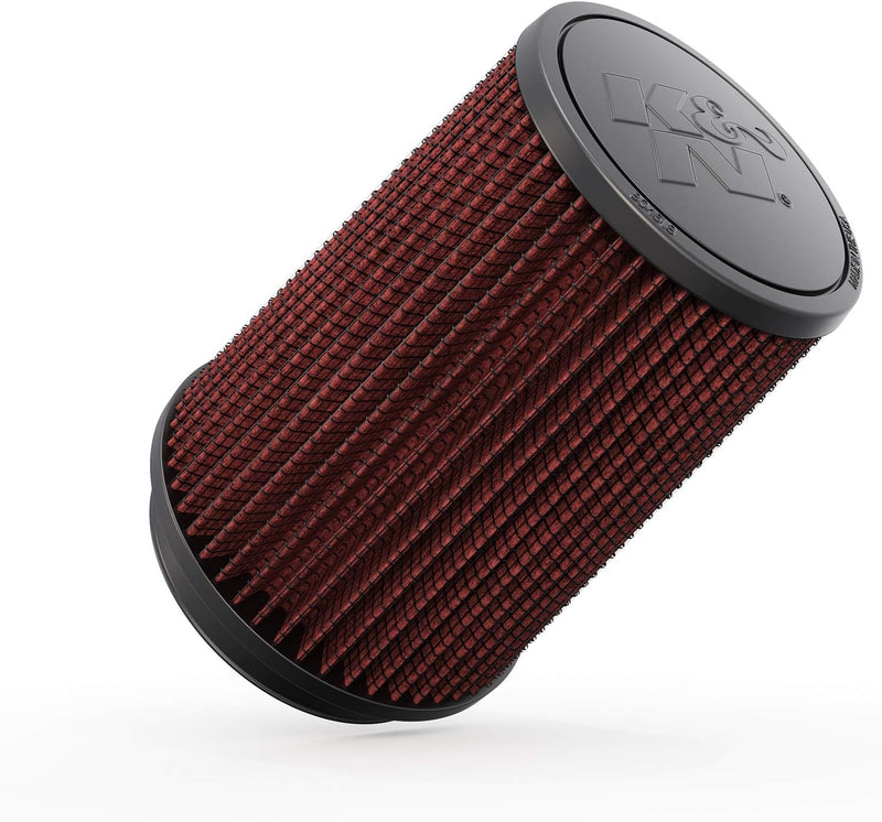  [AUSTRALIA] - K&N Universal Clamp-On Air Filter: High Performance, Premium, Washable, Replacement Filter: Flange Diameter: 4 In, Filter Height: 7 In, Flange Length: 0.625 In, Shape: Round Tapered, RU-2590