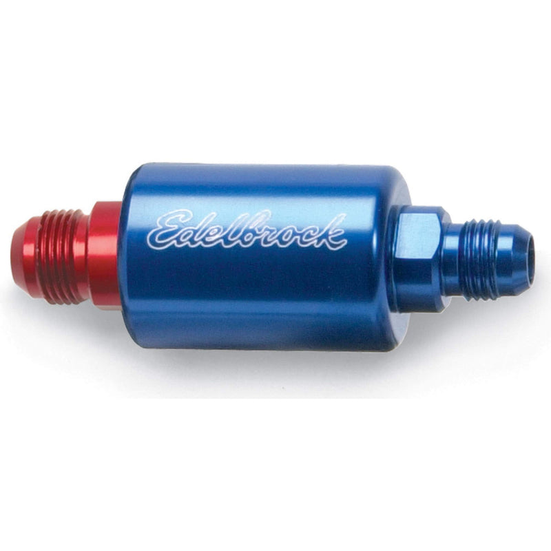  [AUSTRALIA] - Edelbrock 8130 Blue Anodized Aluminum Fuel Filter