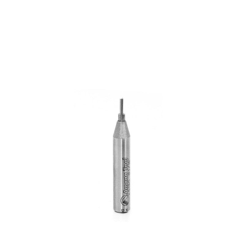 Amana Tool - 45190 Solid Carbide Cutting Edge Straight Plunge High Production 1/16 Dia x 3