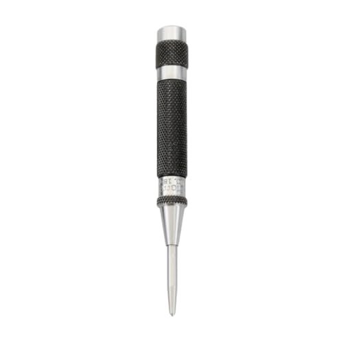 Starrett Automatic Center Punch, 100mm (4") Length, 11mm (7/16") Diameter 100mm x 11mm