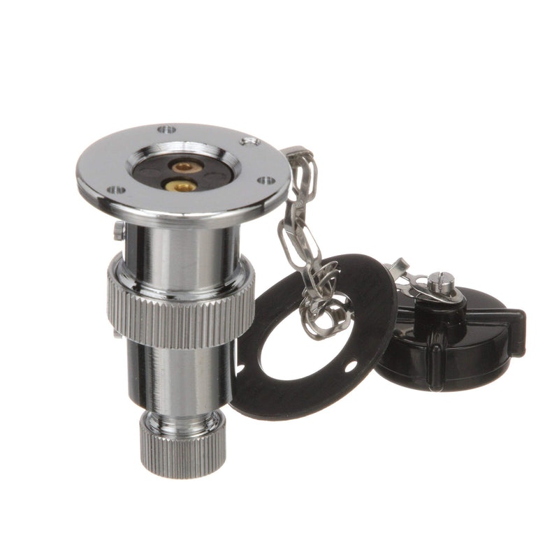 Seachoice Waterproof Boat Deck Connector, 2 Prong Plug, 3 Amps at 12V