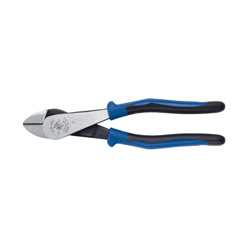 Klein Tools J2000-28 Diagonal Cutting Pliers, Made in USA, Heavy-Duty High-Leverage Design, 8-Inch 8-Inch Pliers