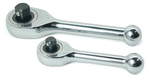 Titan 18202 2-Piece 1/4-Inch and 3/8-Inch Drive Gearless Micro Ratchet Set 2-Piece Set