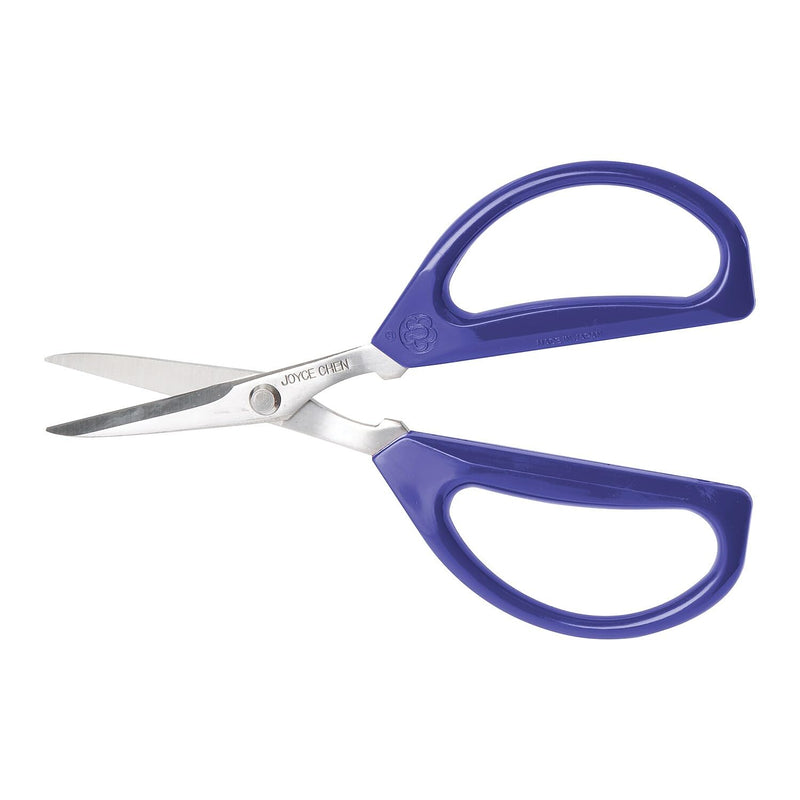 Joyce Chen Original Unlimited Kitchen Scissors All Purpose Dishwasher Safe Kitchen Shears With Comfortable Handles, Blue