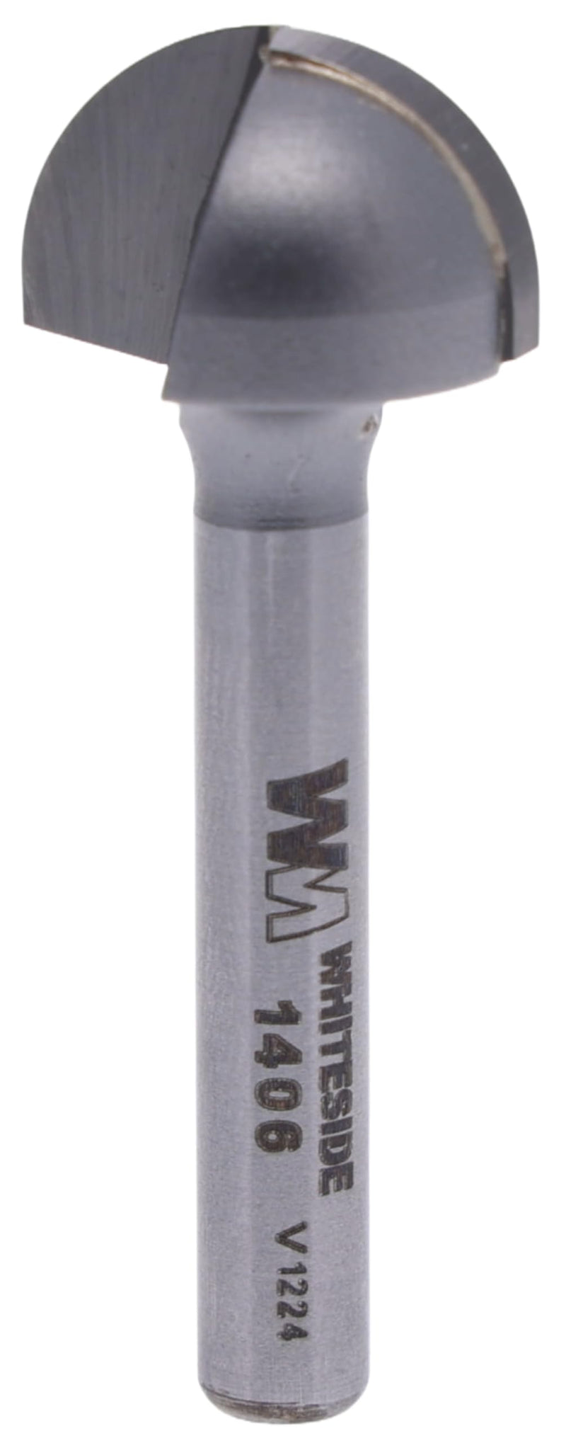 Whiteside Router Bits 1406 Round Nose Bit with 3/8-Inch Radius, 3/4-Inch Cutting Diameter and 7/16-Inch Cutting Length