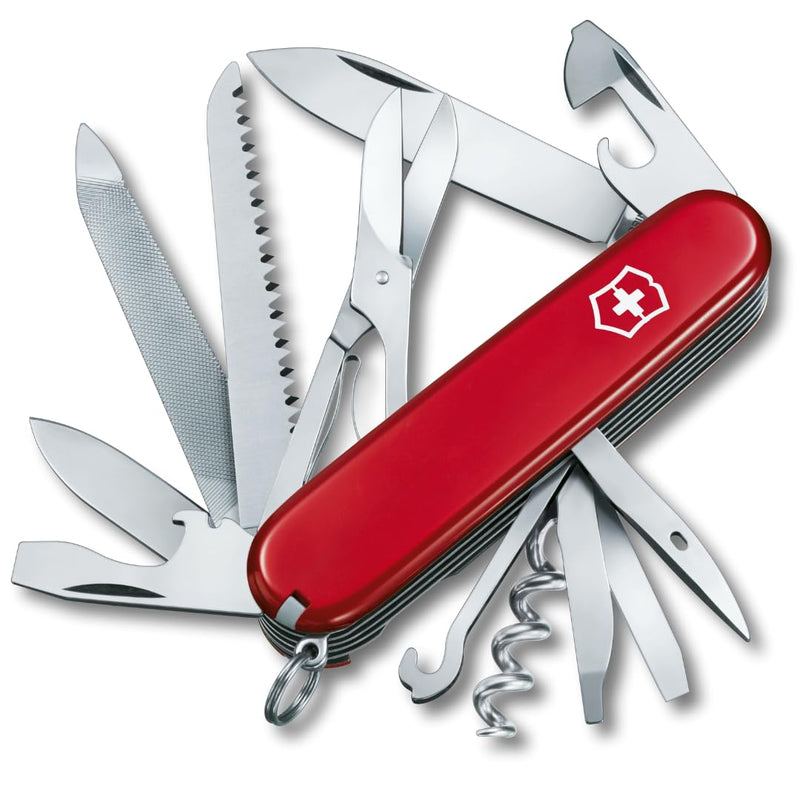 Victorinox Swiss Army Ranger Pocket Knife,Red , 91mm