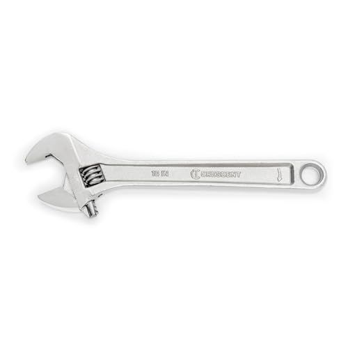 Crescent Tools 10" Chrome Finish Adjustable Wrench