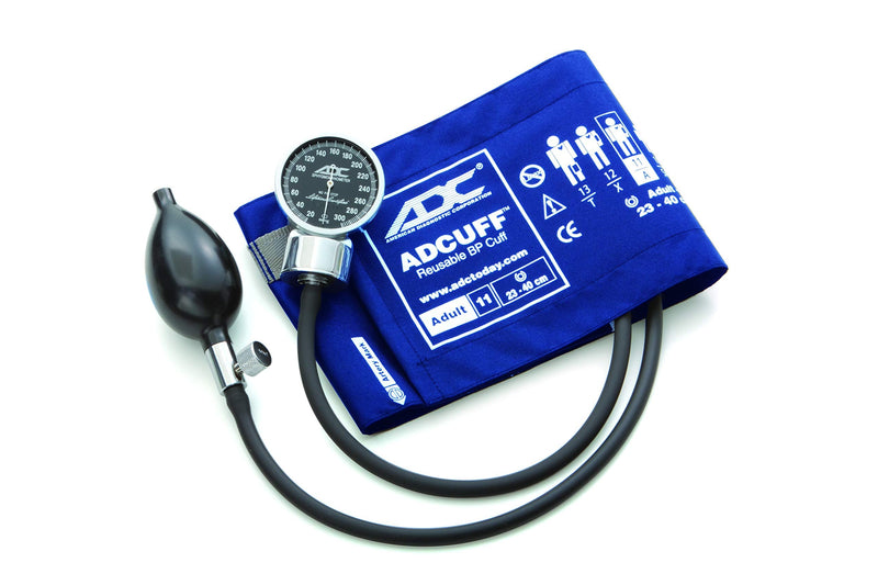 American Diagnostic Corporation DIAGNOSTIX Aneroid Sphyg, Adult, Royal Blue 1/EA