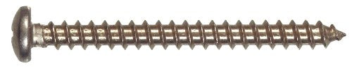Hillman 823296 10X1-1/2 SS Metal Screw 1.5 inches