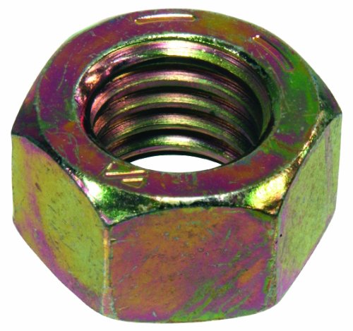 Hillman Grade 8 Hex Nut, 3/8-Inch by 16-Inch, 100-Pack-180406