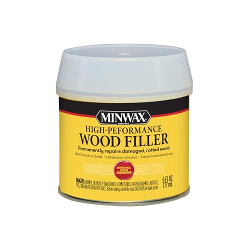 Minwax 41600000 High-Performance Wood Filler, 6-Ounce 1