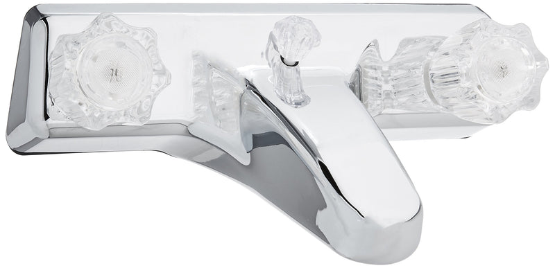 8", P050B P-050B Mobile Home Tub & Shower Diverter Center Plastic Underbody, Color
