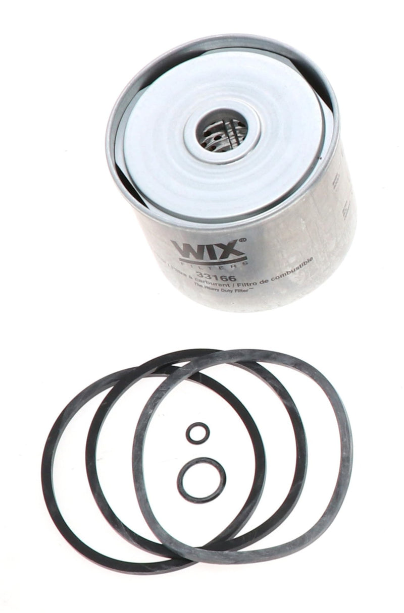 WIX Filters - 33166 Heavy Duty Cartridge Fuel Metal Canister, Pack of 1 1 Count (Pack of 1)