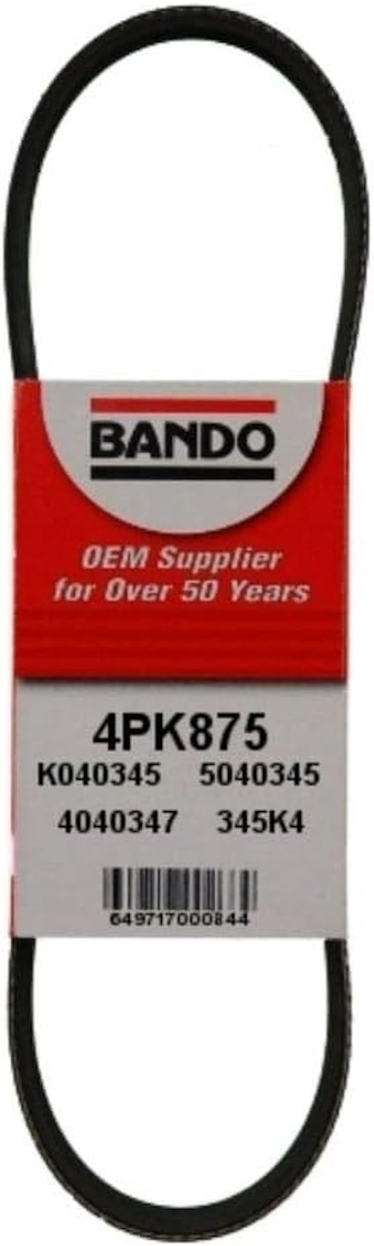 ban.do 4PK875 OEM Quality Serpentine Belt