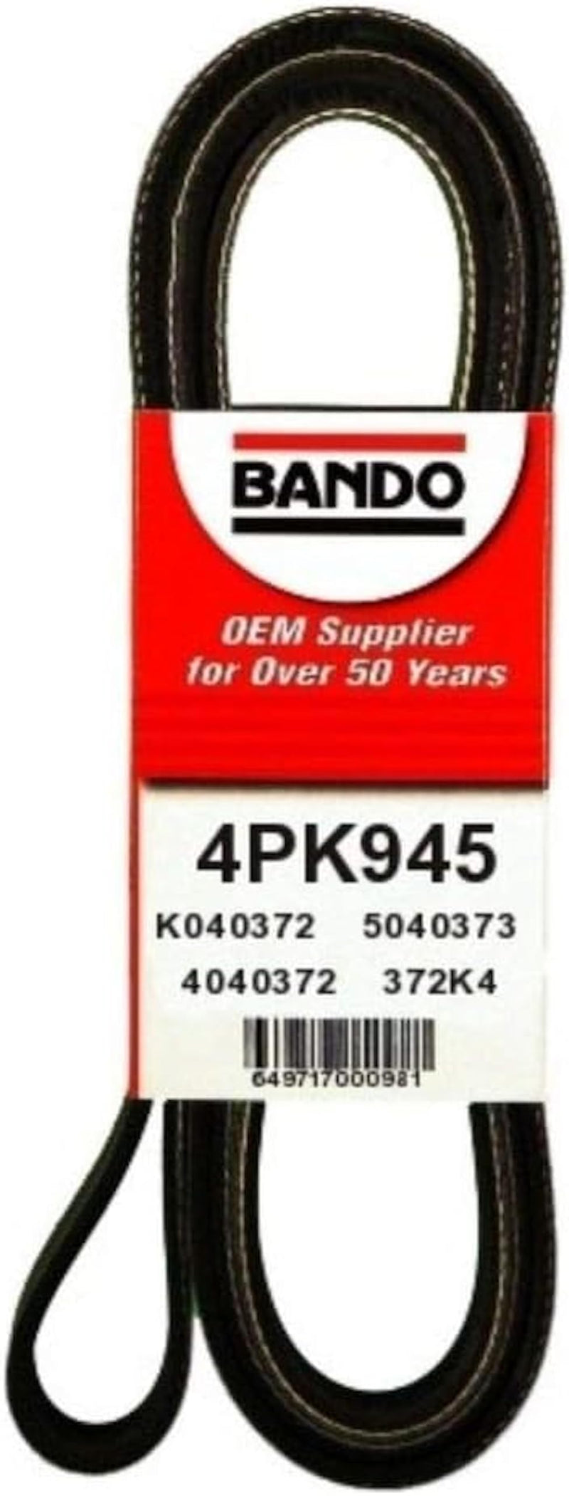 Bando USA 4PK945 OEM Quality Serpentine Belt