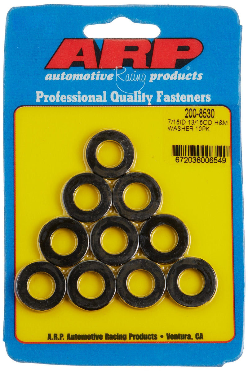 ARP 200-8530 2008530 Premium Black Oxide Chrome Moly Special Purpose Washers - Pack of 10
