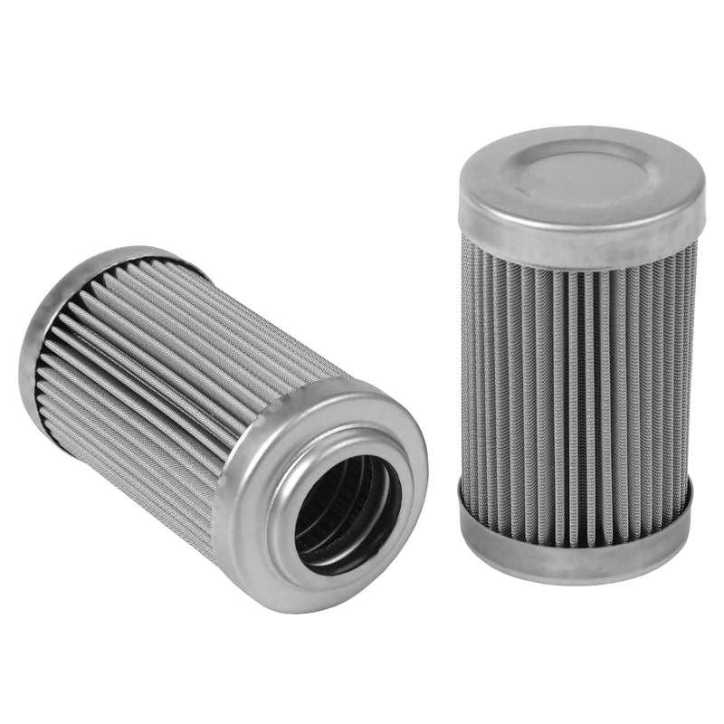 Aeromotive 12604 Replacement Fuel Filter Element, 100-Micron Rating, Stainless Steel Mesh, Fits all 2" OD ORB-10 Filter Housings Modern