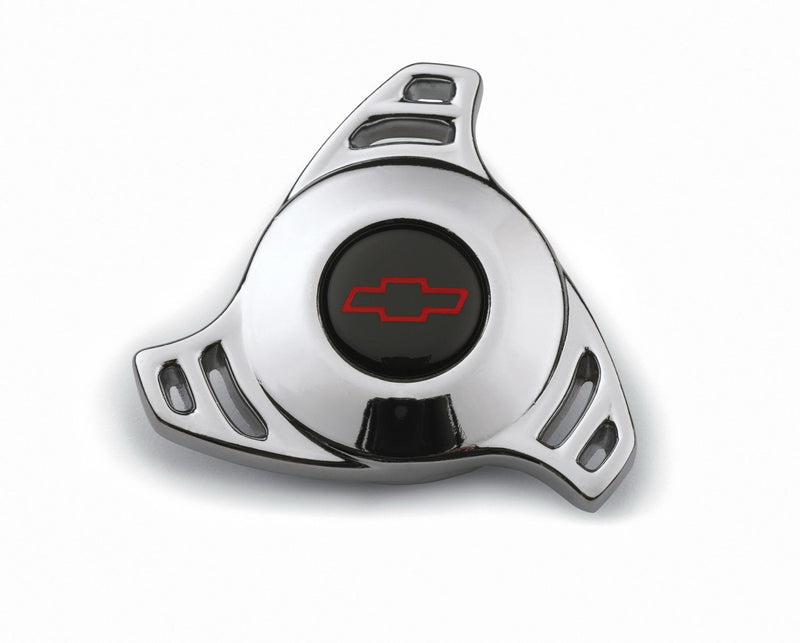 Proform 141-328 Chrome Air Cleaner Wing Nut with Small Hi-Tech Red Bowtie Logo for 1/4-20" Thread
