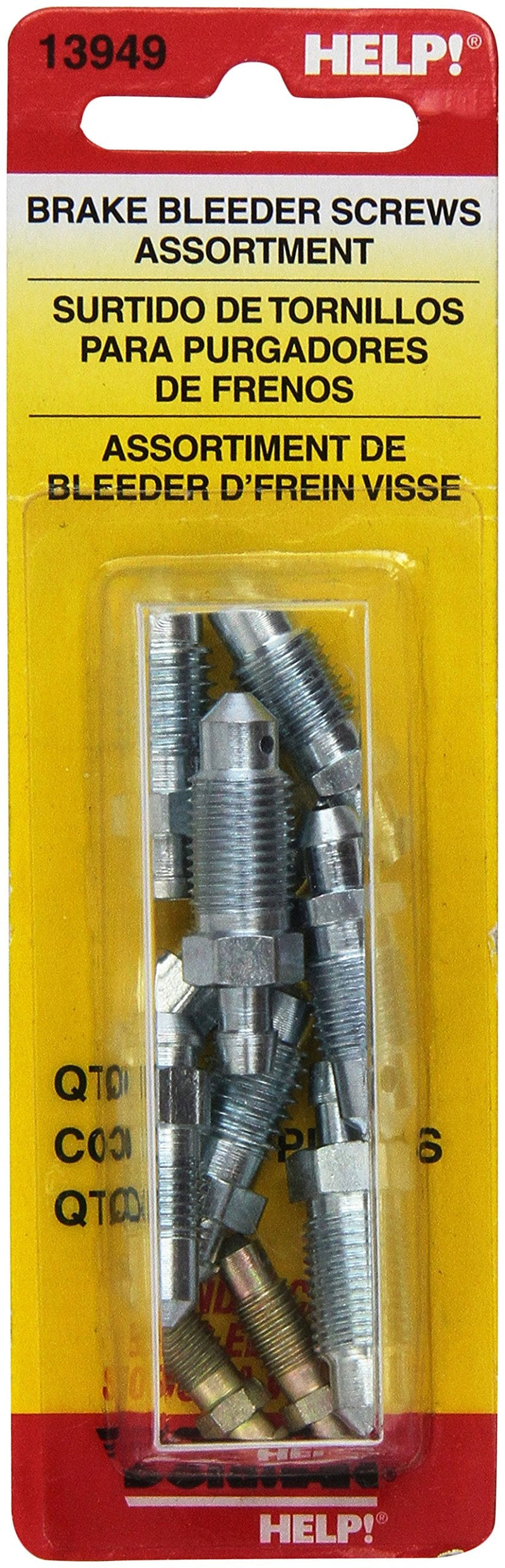 Dorman 13949: Bleeder Screw Assortment Kit